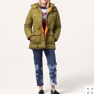 J Crew-Petite chateau puffer jacket with PrimaLoft